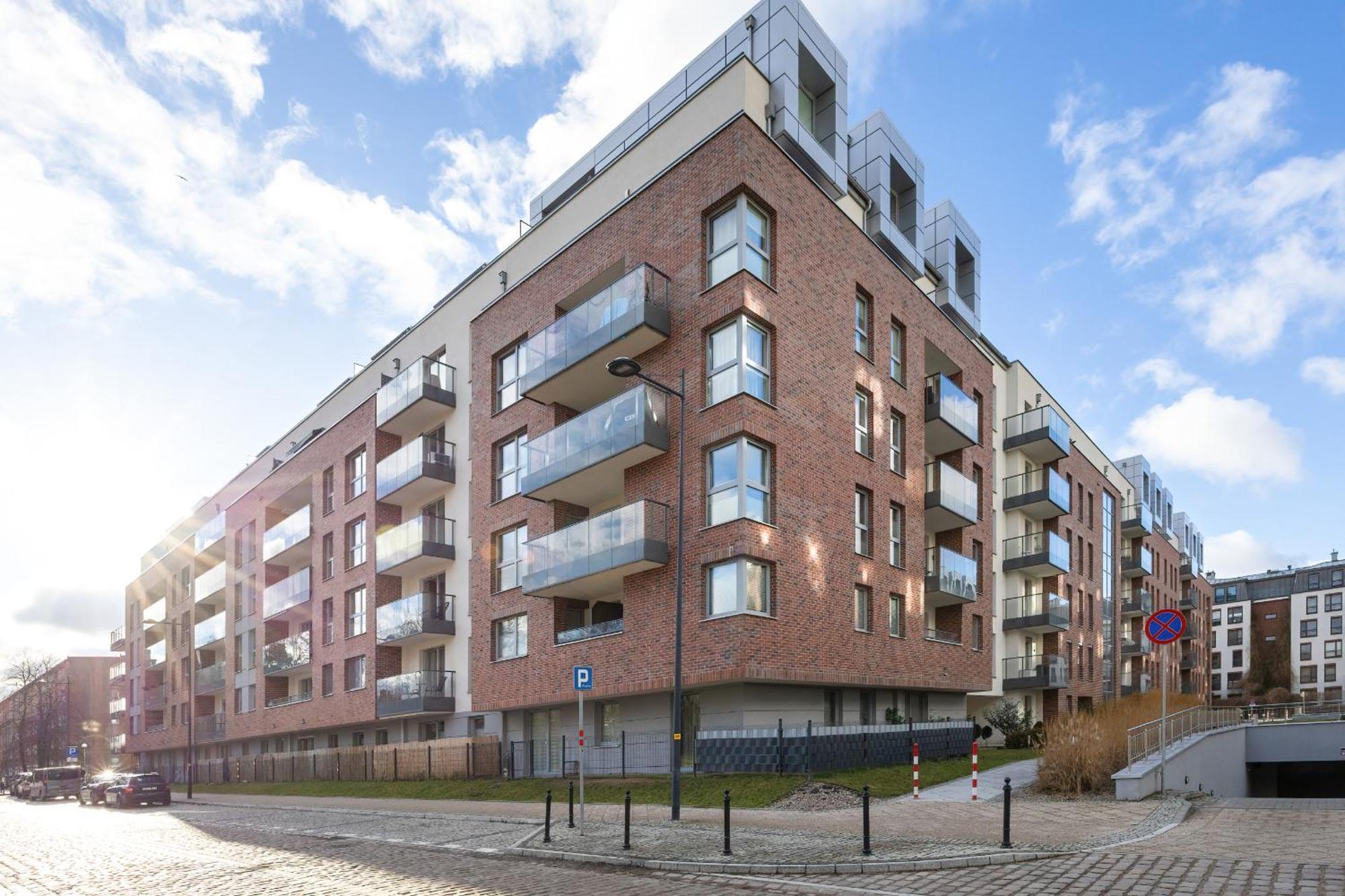 Motlawa River Old City Gdansk Apartment By Noclegi Renters Gdańsk Exterior foto